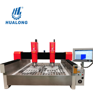 Hualong Taş Makineleri Oyma Freze Gravür Taş Granit CNC Router Makinesi ile Ucuz Satış Fiyatı HLSD-2030-2