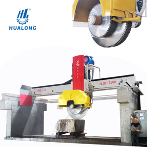 Granit Köprü blok kesme makinesi Çok bıçaklı Taş Kesme Makinesi HLQY-2500 HuaLong Machinery